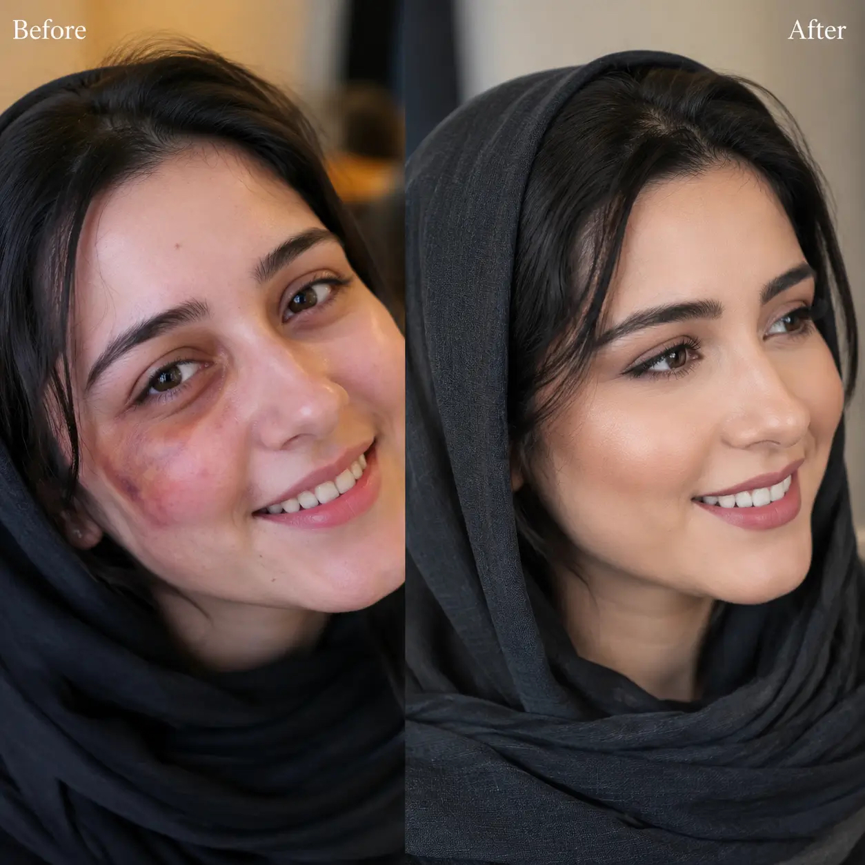 جامع ترین راهنمای میکاپ مناسب صورت با کبودی پوست: هنر پوشاندن عیوب با تکنیک های حرفه ای